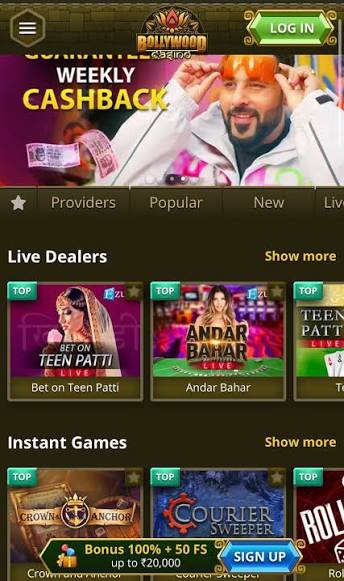 Коллекция игр от Bollywood Gambling Enterprise